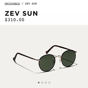 Moscot zev sunglasses
